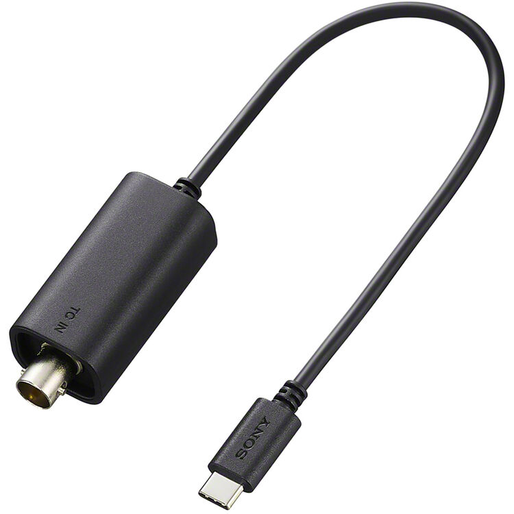 Sony VMC-BNCU1 Timecode Adapter Cable (USB-C to BNC)